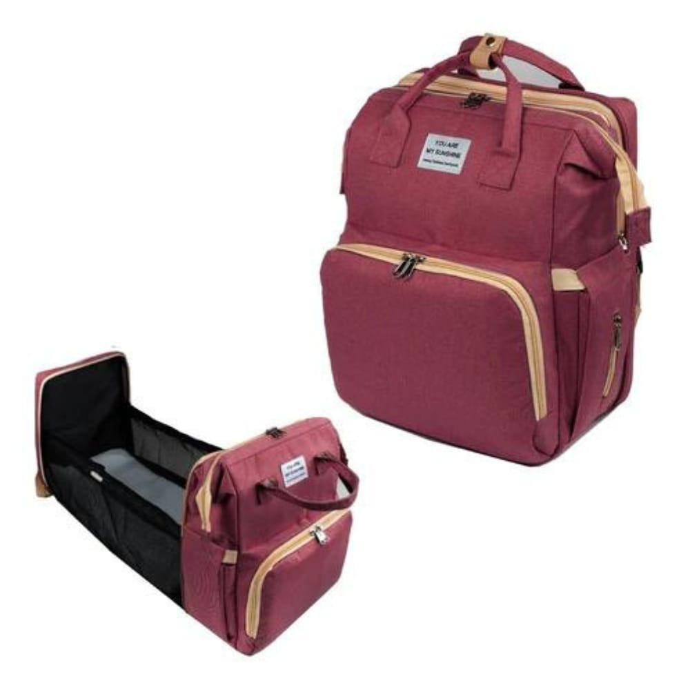 Miniatura 3 de Pañalera maleta con cuna plegable